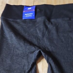 JoyLab Womens Charcoal Ribbed Leggin Shorts